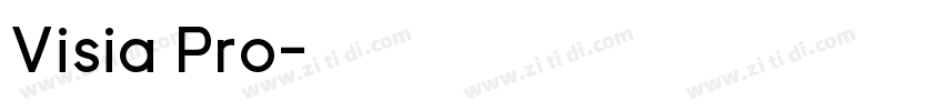 Visia Pro字体转换